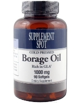 Borage Oil, 90 softgels, 1000 mg