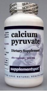 CALCIUM PYRUVATE, 180 capsules, 500 mg