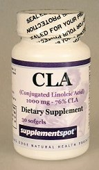 CLA-Conjugated Linoleic Acid, 30 soft gel