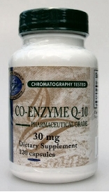 COENZYME Q10, 120 vcaps, 30 mg