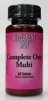 MULTI-VITAMIN, Supplementspot's Complete One, 60 tablets