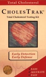 CholesTrak Total Cholesterol Testing Kit, 1 box