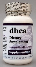 DHEA, 60 tablets, 25 mg