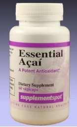 Essential Acai, qnt: 60 vegicaps, size: 1000 mg