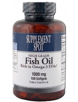Fish Oil, 100 softgels, 1000 mg