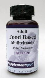 Food Based MULTI-VITAMIN, 60 ct tablets
