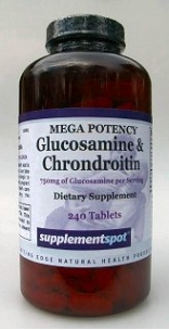GLUCOSAMINE & CHONDROITIN, 240 tablets