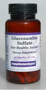 GLUCOSAMINE SULFATE, 90 capsules, 500 mg