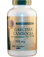 Garcinia Cambogia, Effective Appetite Suppression with HCI, 180 capsules, 500 mg