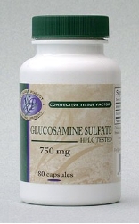 Glucosamine Sulfate, 750mg, 80 capsules