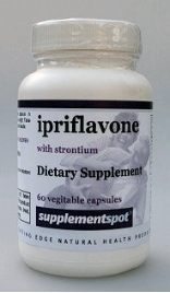 IPRIFLAVONE, Bone Building Miracle, 60 capsules, 300 mg
