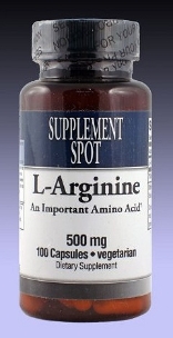 L-Arginine, 100 vegicaps, 500 mg
