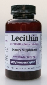 LECITHIN, 60 softgels, 1200 mg