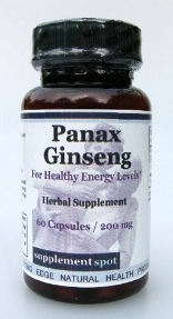 PANAX GINSENG, 200 mg, 60 veg. cap