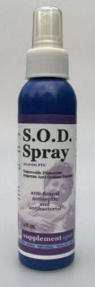 SUPEROXIDE DISMUTASE (SOD) SPRAY, 4 oz., 50,000 PIU per oz.
