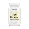 TRIPLE HORMONE: DHEA, Pregnenolone, Melatonin, 60 capsules